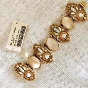 Vintage 1980’s Mother of Pearl Designer Bracelet